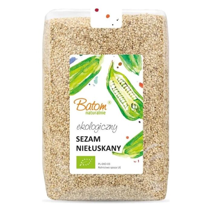 sezam-nieluskany-batom-1-kg-bio-btb-2.jpg Sezam niełuskany 1kg BATOM BIO - obrazek 1