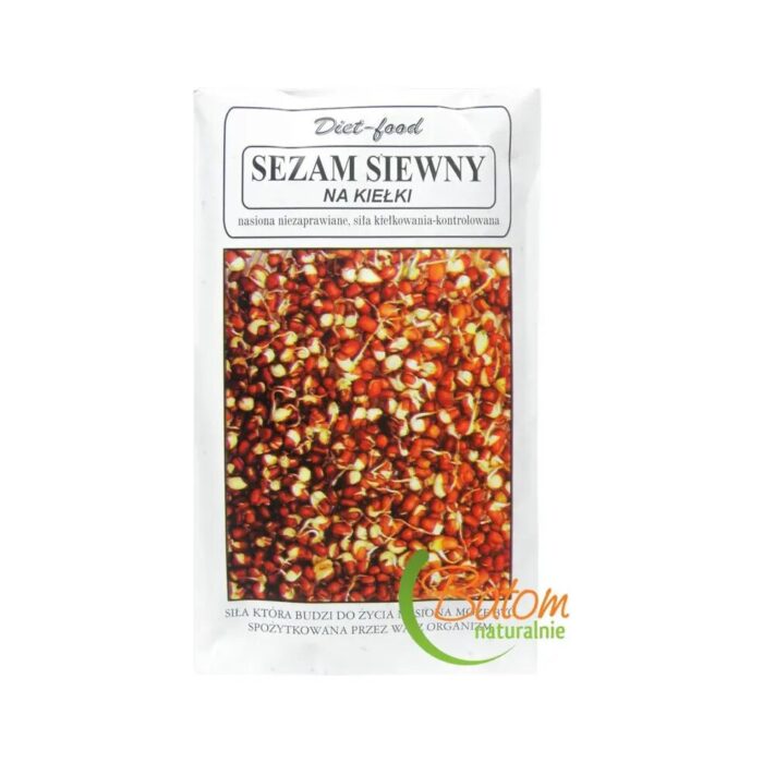 Sezam siewny nasiona 80g DIET-FOOD - obrazek 2