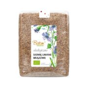Siemię lniane brązowe 1kg BATOM BIO - obrazek 2