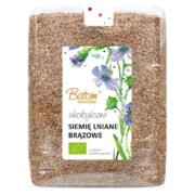 Siemię lniane brązowe 1kg BATOM BIO
