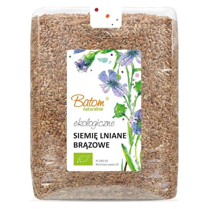 siemie-lniane-brazowe-1kgbatombio-2.jpg Siemię lniane brązowe 1kg BATOM BIO - obrazek 1