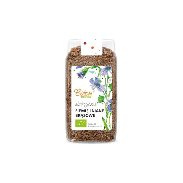 Siemię lniane brązowe 250g BATOM BIO - obrazek 2