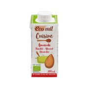 Śmietanka migdałowa bez cukru 200ml ECOMIL BIO - obrazek 2
