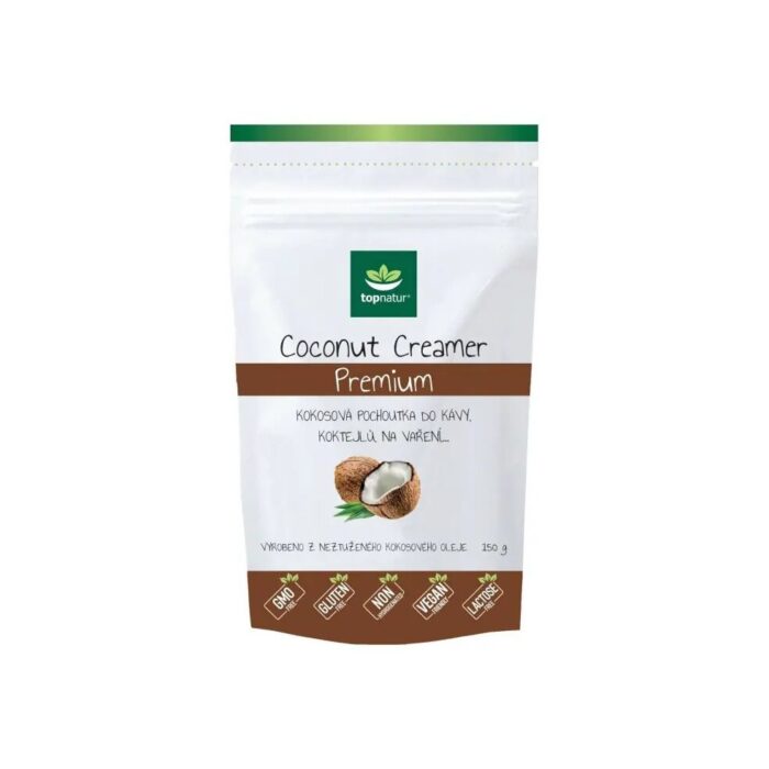 Śmietanka kokosowa w proszku bezglutenowa 150g TOPNATUR - obrazek 2