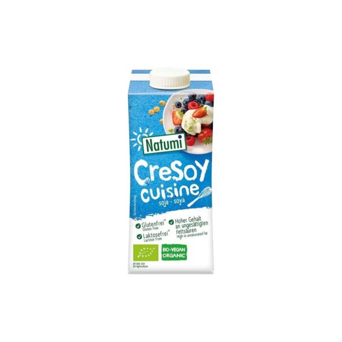 KREM SOJOWY DO GOTOWANIA I PIECZENIA BEZGLUTENOWY BIO 200 ml - NATUMI - obrazek 2