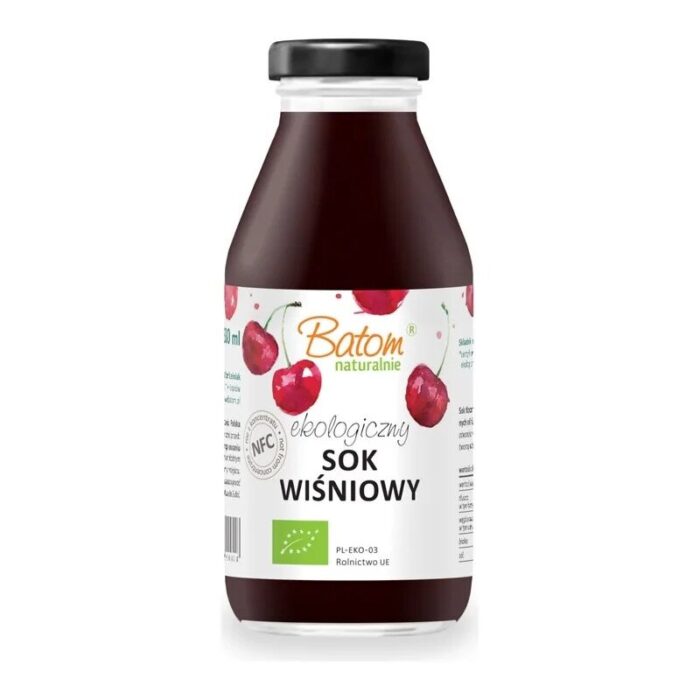 sok-wisniowy-330mlbatombio-2.jpg SOK WIŚNIOWY NFC BIO 330 ml - BATOM - obrazek 1