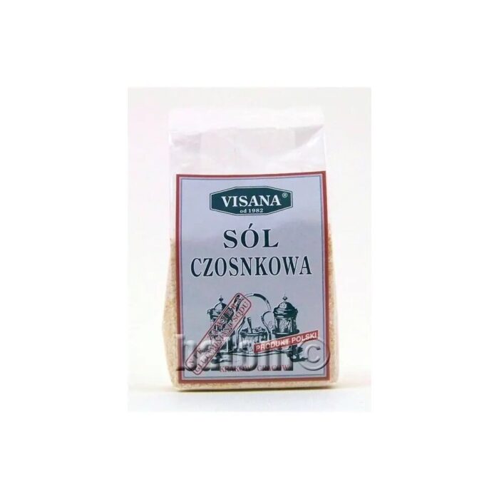 Sól czosnkowa 175g VISANA - obrazek 2