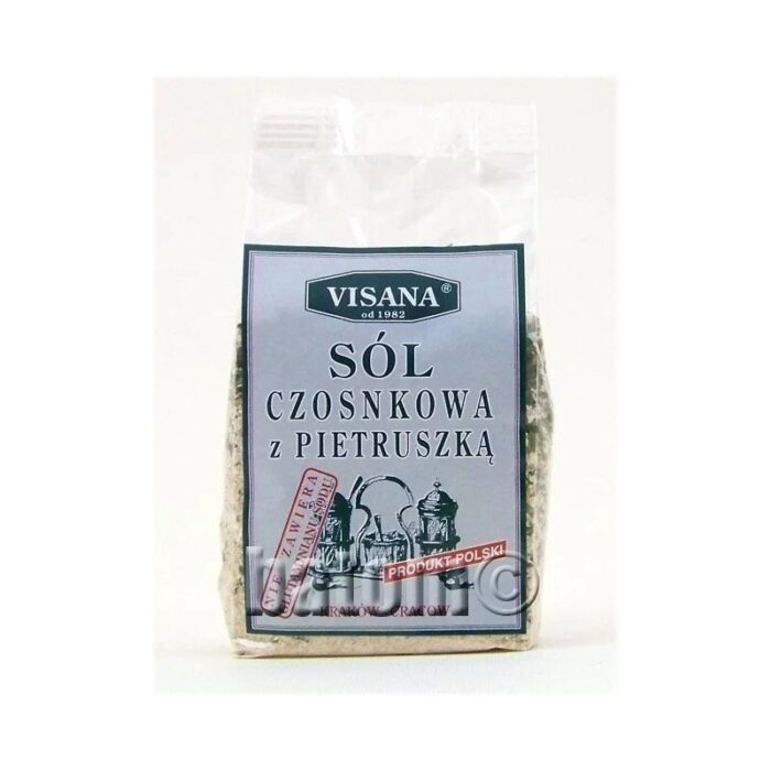 sol-czosnkowa-z-pietruszka-175gvisana-2.jpg Sól czosnkowa z pietruszką 175g VISANA - obrazek 1