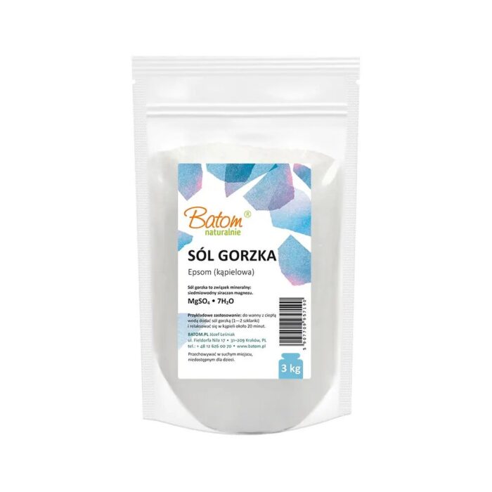 SÓL EPSOM (KĄPIELOWA) 3 kg - BATOM - obrazek 2