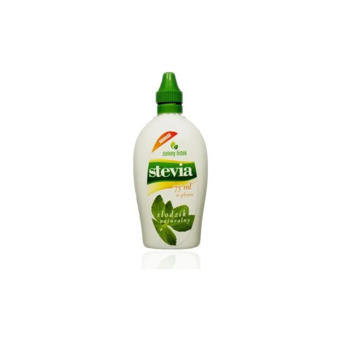 Stevia w płynie 75ml ZIELONY LISTEK - obrazek 2