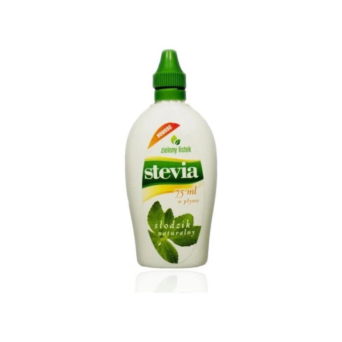 Stevia w płynie 75ml ZIELONY LISTEK - obrazek 1