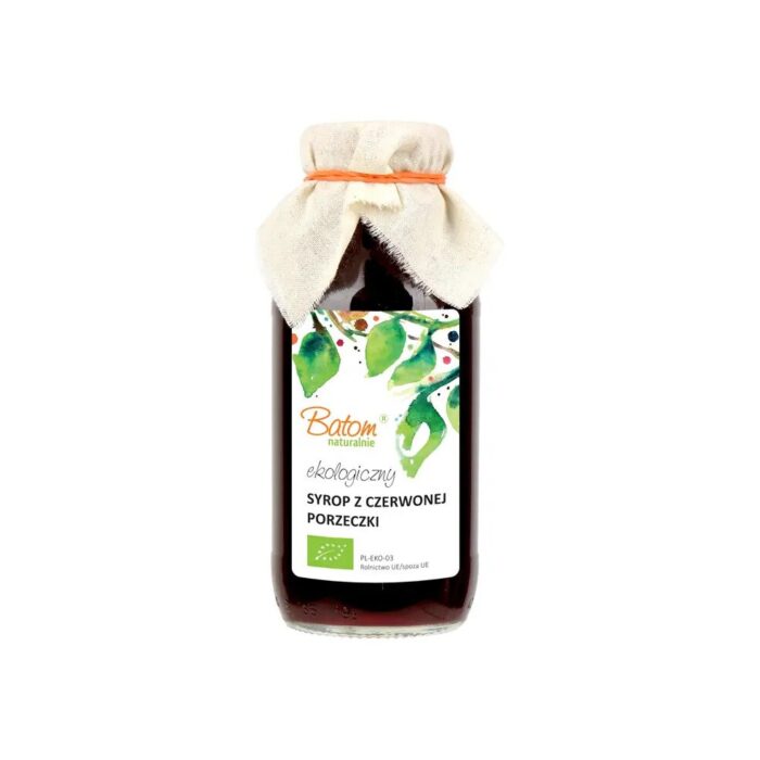 Syrop z czerwonej porzeczki 330ml BATOM BIO - obrazek 2