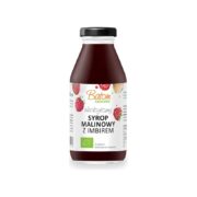 SYROP MALINOWY Z IMBIREM BIO 330 ml - BATOM - obrazek 2