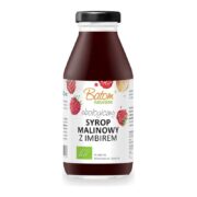 SYROP MALINOWY Z IMBIREM BIO 330 ml - BATOM