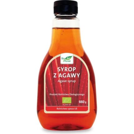 SYROP Z AGAWY BEZGLUTENOWY BIO 660 g (478 ml) - BIO PLANET