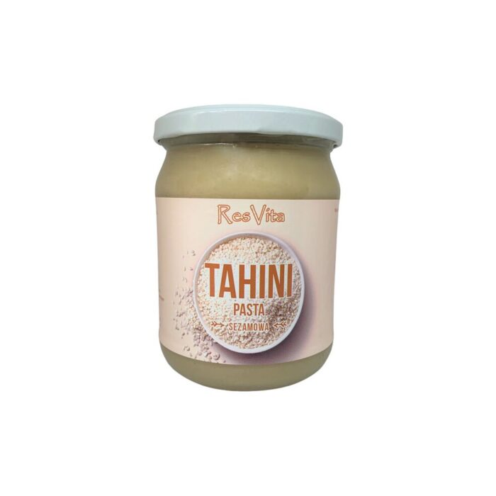 Pasta sezamowa Tahini 100% 500g RESVITA - obrazek 2