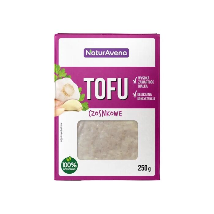 TOFU Z CZOSNKIEM 250 g - NATURAVENA - obrazek 2
