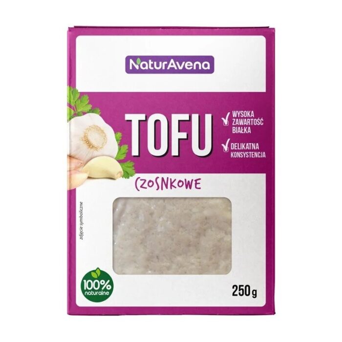 TOFU Z CZOSNKIEM 250 g - NATURAVENA - obrazek 1