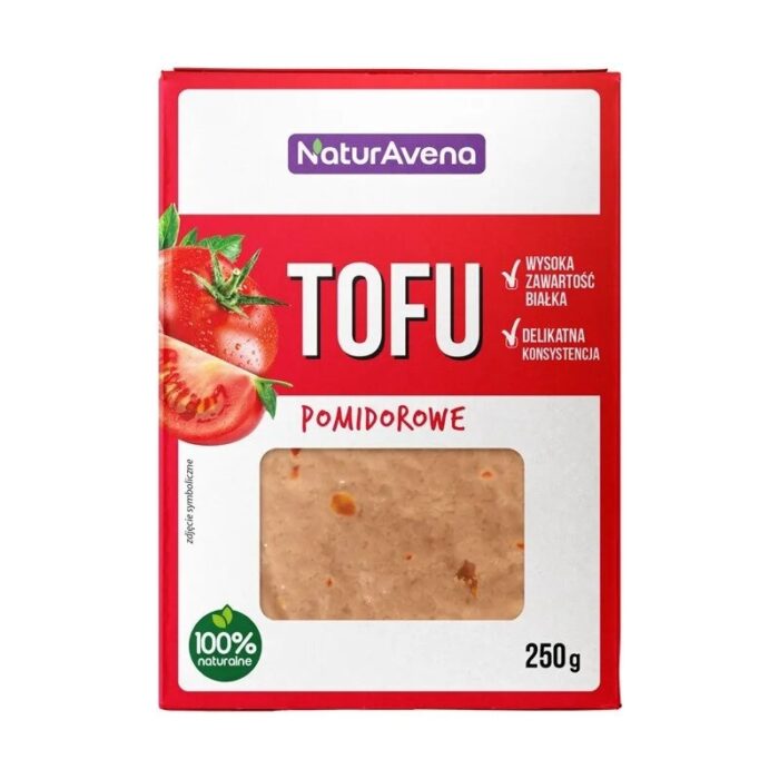 tofu-pomidorowe-250gnaturavena-2.jpg TOFU POMIDOROWE 250 g - NATURAVENA - obrazek 1