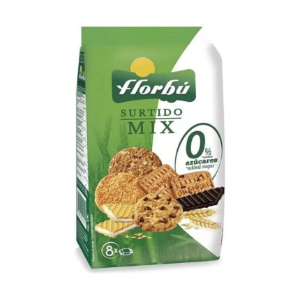 Ciastka i wafelki mix bez dodatku cukru 270g FLORBU