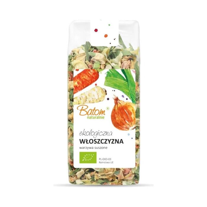 warzywa-suszone-wloszczyzna-75gbatombio-2.jpg WŁOSZCZYZNA (WARZYWA SUSZONE) BIO 75 g - BATOM - obrazek 1