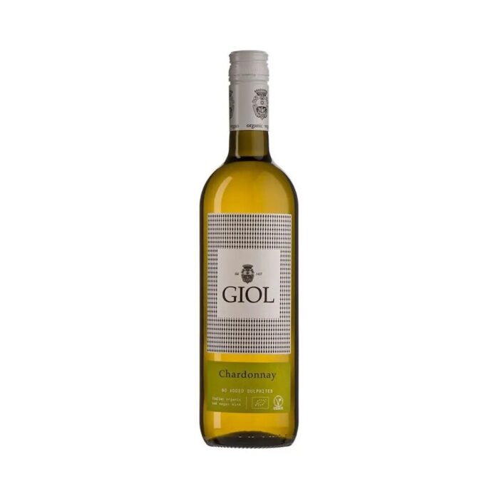 Wino bez siarczynów białe / wytrawne / Włochy 750ml CHARDONNAY GIOL BIO - obrazek 2