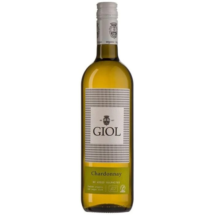 Wino bez siarczynów białe / wytrawne / Włochy 750ml CHARDONNAY GIOL BIO - obrazek 1