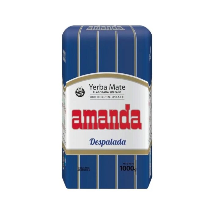 Yerba Mate Despalada 1kg AMANDA - obrazek 2