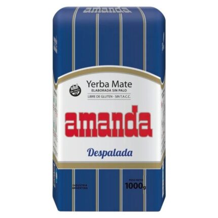 Yerba Mate Despalada 1kg AMANDA
