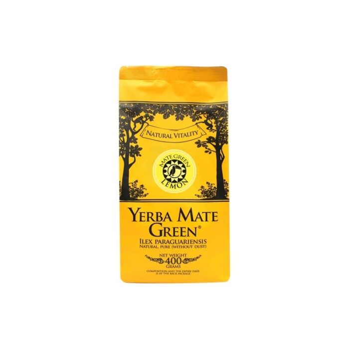YERBA MATE GREEN LEMON 400 g - MATE GREEN - obrazek 1