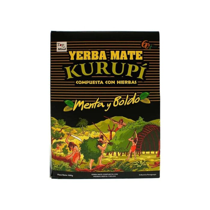 Yerba Mate z miętą i boldo  / Menta y boldo 500g KURUPÍ - obrazek 2