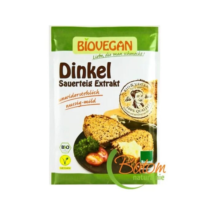 ZAKWAS CHLEBOWY ORKISZOWY W PROSZKU BIO 30 g - BIOVEGAN - obrazek 3