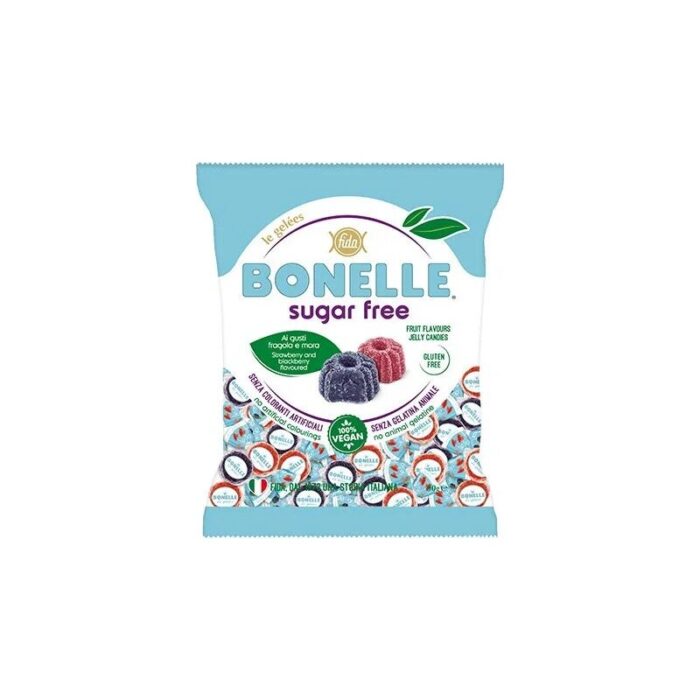 zelki-jezyna-truskawka-90gbonelle-2.jpg Żelki jeżyna / truskawka bez cukru 90g BONELLE - obrazek 1