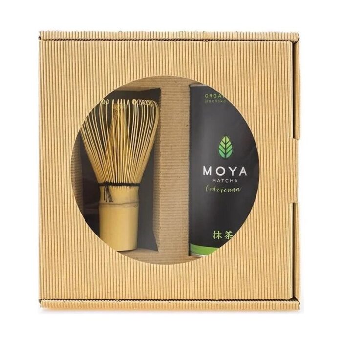 zestaw-startowy-moya-matcha-podstawowy-bio-2.jpg Zestaw matcha Codzienna 30g + miotełka chasen MOYA BIO - obrazek 1