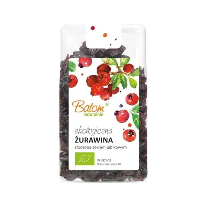 zurawina-z-sokiem-jablkowym-batom-125g-bio-6-btb-2.jpg Żurawina słodzona sokiem jabłkowym 125g BATOM BIO - obrazek 1